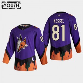 Barn Ishockey Arizona Coyotes tröja Phil Kessel 81 2020-21 Reverse Retro Authentic